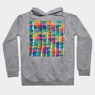 Rainbow Splatter Wiggle Ropes Hoodie